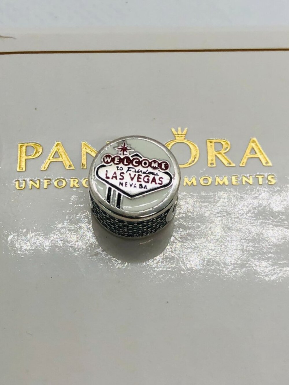 Pandora Welcome to Las Vegas Nevada Exclusive Bead Charm
